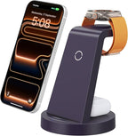 Anlmz 3 in 1 Charging Station for iPhone by WirelessCharger