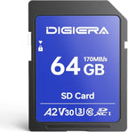 64GB LS100 SDXC UHS-I Memory Card by DIGIERA