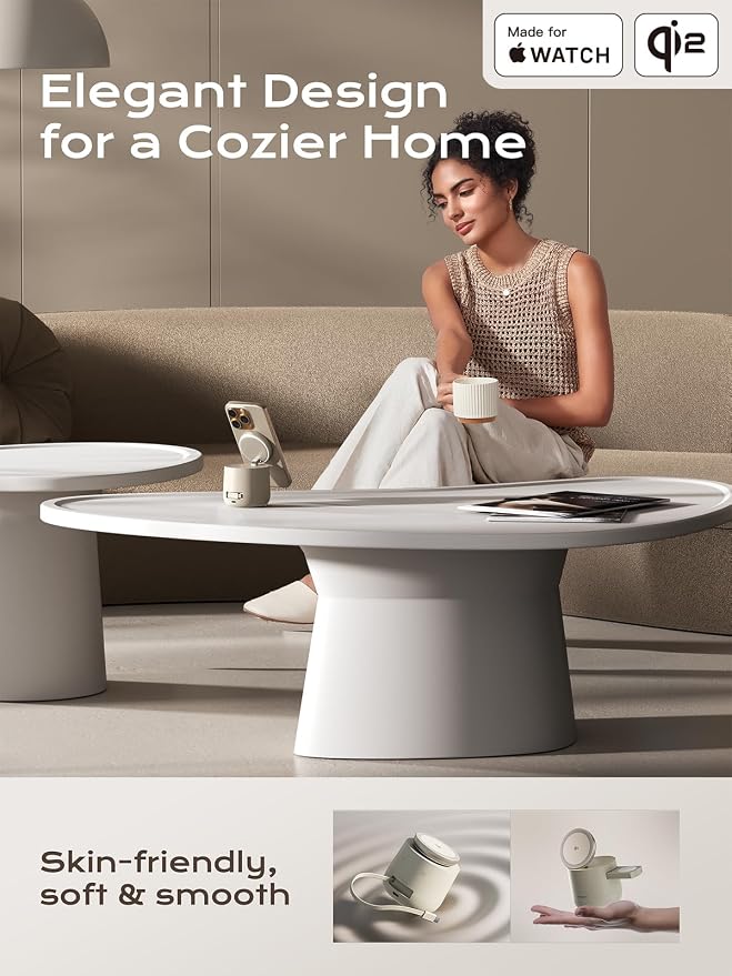 MFI Certified by Apple, 4 in 1 Magsafe Wireless Charging Station, Qi2 15W - Image 9