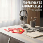 Flexzion DVD CD Sleeves 100 Pack - Image 2
