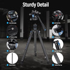 SIRUI Carbon Fiber Tripod Lightweight 2lbs - Image 2