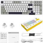 HUO JI Z-99 Wired Mechanical Keyboard, Creamy Sound, Hot Swappable Pre-lubed - Image 9