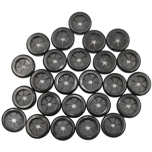 3/4 inch Rubber Grommets for Wiring, 5/8 Inch ID, Firewall Grommets Automotive by EASYEAH