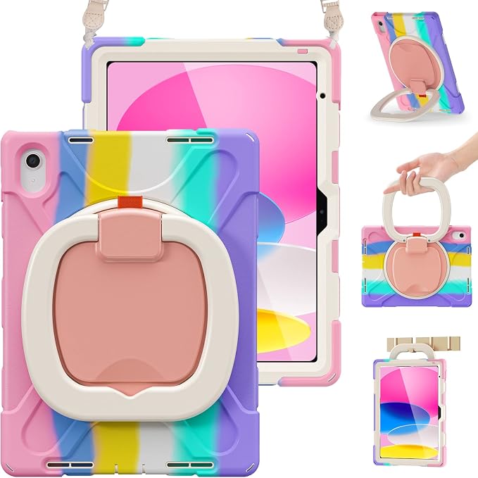 BRAECN Kids Case for iPad 11th/10th Generation 11”/10.9'' 2025/2022, Heavy Duty by BRAECN
