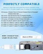 20-Pack Label Maker Tape Refills Replace - Image 2