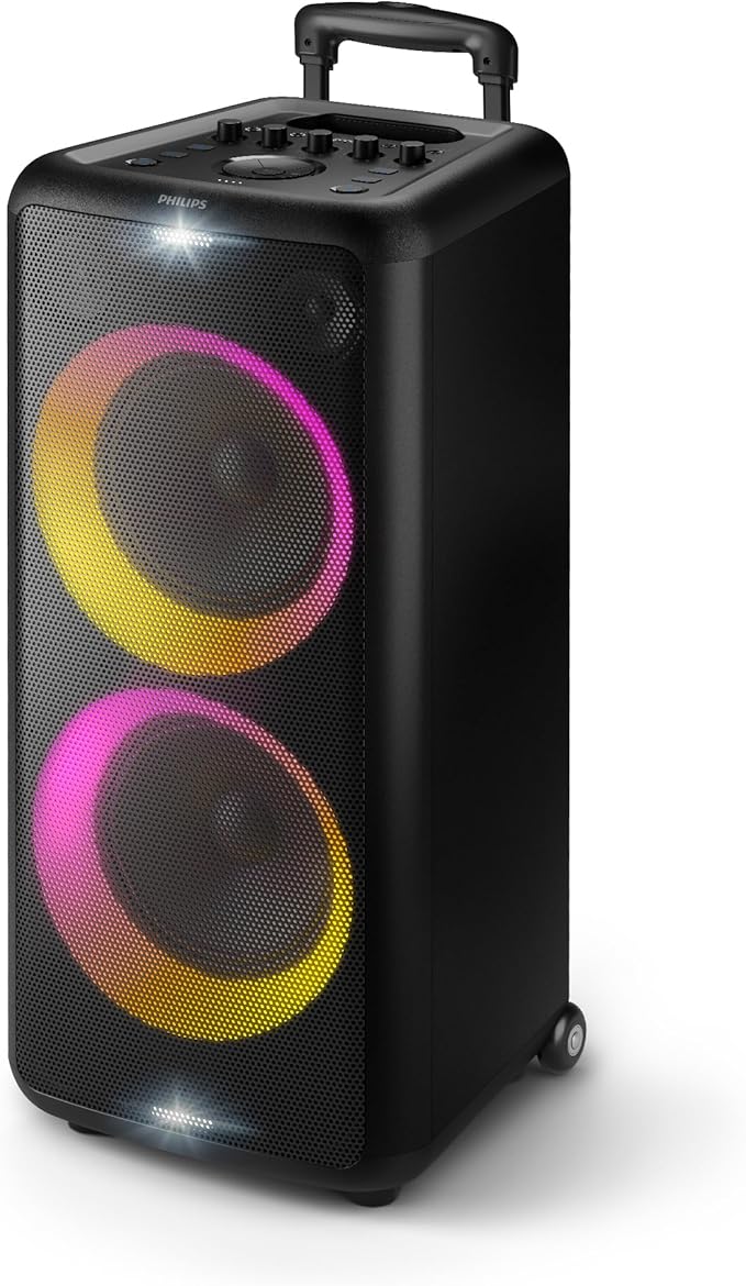 Philips X5206 bluetooth party speaker, portable by PhilipsSound