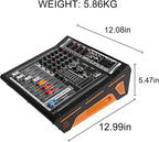 Audio Mixer 4 Channel, DJ Mixer - Image 5