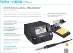 Weller 80th Anniversary Black Series WE1010 120V Soldering Station | WE1010BLACK - Image 3