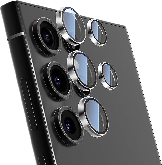 For Samsung Galaxy S24 Ultra Camera Lens Protector, Individual Lens Protector by Vipsent