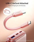 INIU Pocket Size Portable Charger, Ultra Small 10000mAh 45W PD Power Bank - Image 6