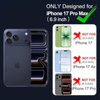 Battery Case for iPhone 17 Pro Max, Upgraded 12000mAh Rechargeable Portable - Image 2