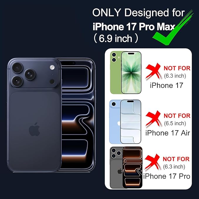 Battery Case for iPhone 17 Pro Max, Upgraded 12000mAh Rechargeable Portable - Image 2