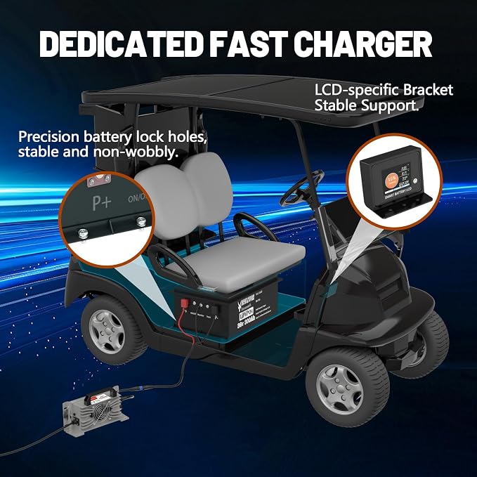 36V 300Ah Golf Cart Lithium LiFePO4 Battery - Image 6