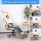 Foot Rest for Under Desk at Work.Multifunctional 3-Tier Foot Stool, - Image 5