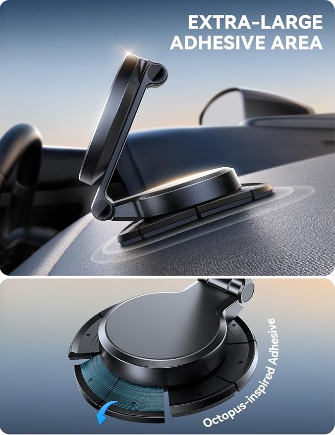 JOYROOM for MagSafe Car Mount Charger, 15W Fast MagSafe Car Charger, Hands Free - Image 4
