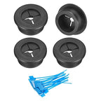 uxcell 4Pcs Cable Cord Grommet by uxcell