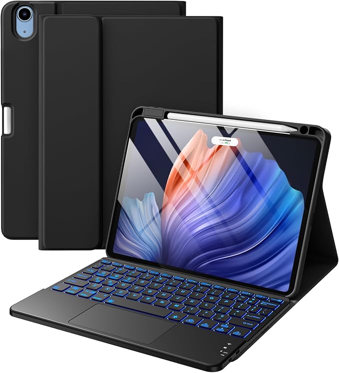 Compatible with iPad Air 11 Inch & Air 5th/ Air 4th Generation Case with by TurnyouriPadintoanlaptop