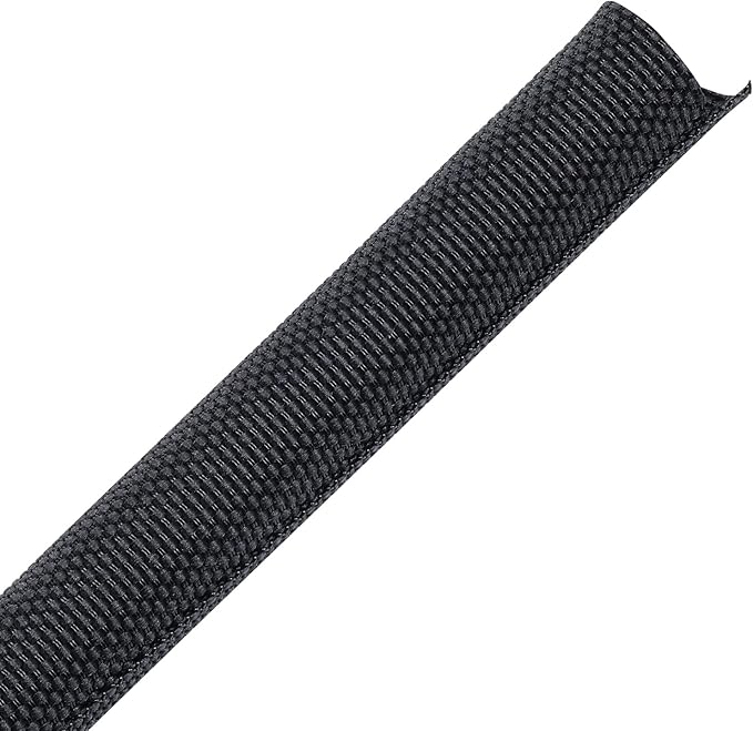 Split Sleeving Cable Harness Management Tube Heat Resistance Braided Wire Loom by Sunnarepoon