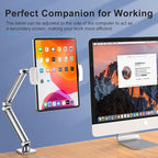 OATSBASF Phone and Tablet Holder Bed Gooseneck Mount, Aluminum Long Arm - Image 6