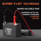DKL20 700A LiFePO4 Motorcycle Lithium Battery, 12V 6Ah Powersports Battery - Image 8