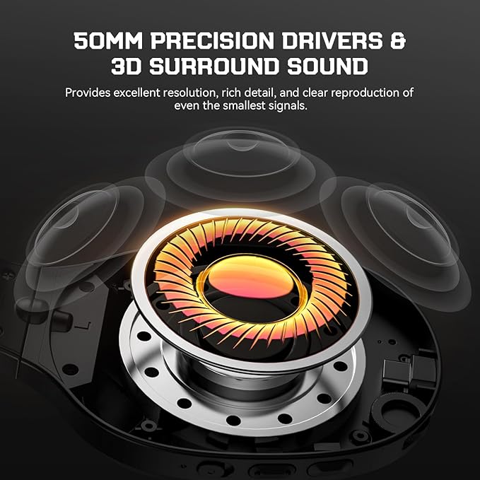 EKSA 2.4GHz Wireless Gaming Headset - Image 4
