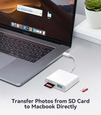 WNXSLOAD USB-C SD Card Reader, Memory Card Reader - Image 4