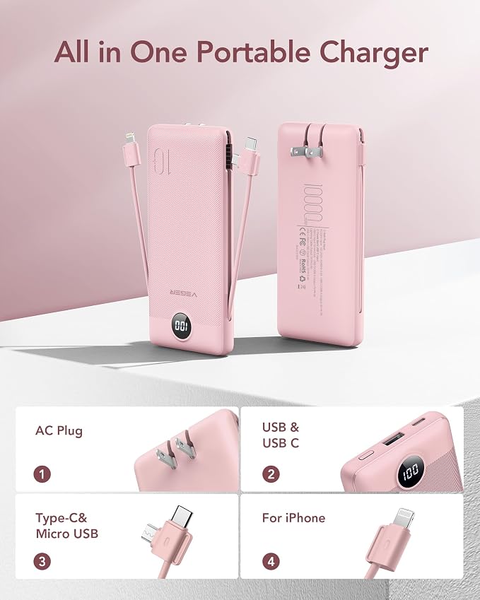 VEGER Portable Charger for iPhone - Image 2