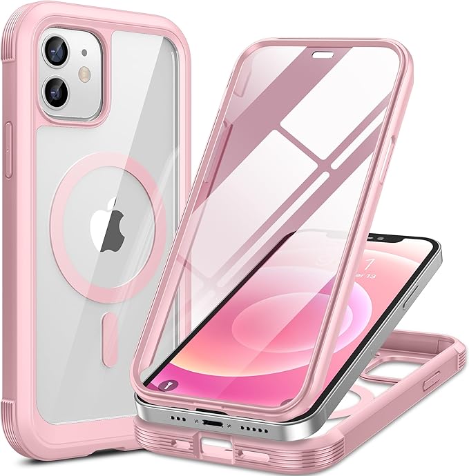 Miracase Magnetic for iPhone 12 mini Case, Drop & Scratch-Resistant, Shockproof by Miracase