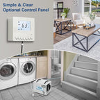 ALORAIR 120 Pints Commercial Dehumidifier - Image 3