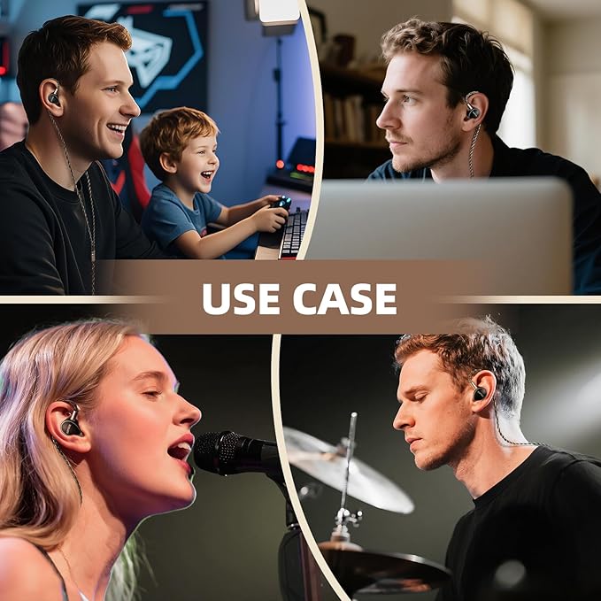 HiFiGo KEFINE Quatio in Ear Monitor, 2DD+2BA Hybrid IEMs - Image 9