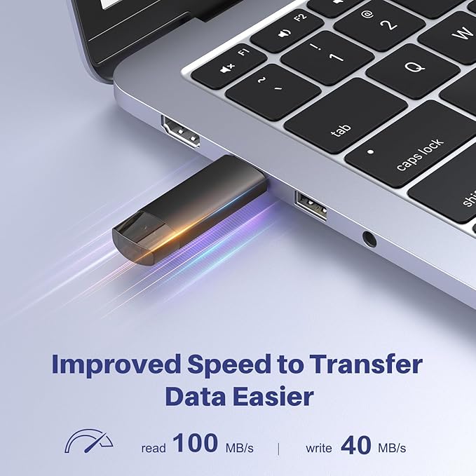 JOIOT 512GB USB C Flash Drive Dual USB 3.0 Flash Drive Type C + USB A Portable - Image 2