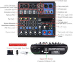 Dj Mixers 8 Channel Audio Mixer Sound Board - Image 3