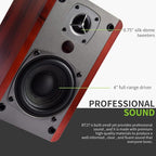 SINGING WOOD BT27 Active Powered Bluetooth Bookshelf Speakers - Image 5