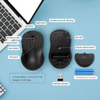 Wireless Mouse for Laptop, Chromebook, Silent Wireless Mouse - Image 9