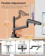 monTEK 17-57 Inch Ultrawide Monitor Arm - Image 5