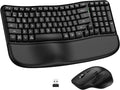 Ergonomic Keyboard and Mouse Combo by EDJO