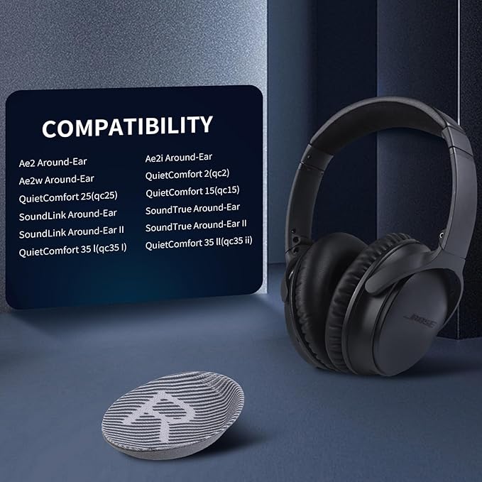 Ear Pads for Bose QC35: Durable Comfortable Noise Cancellation Replacement - Image 3