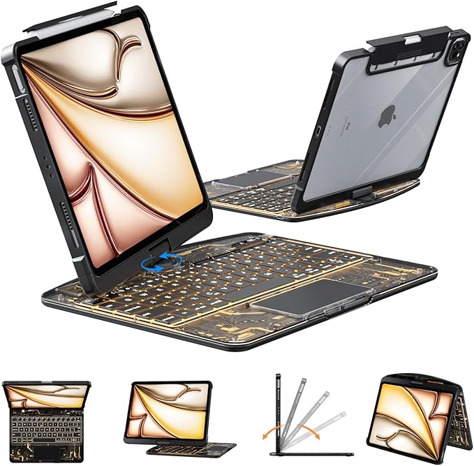 KARTICE Transparent 360 Keyboard Case by Kartice