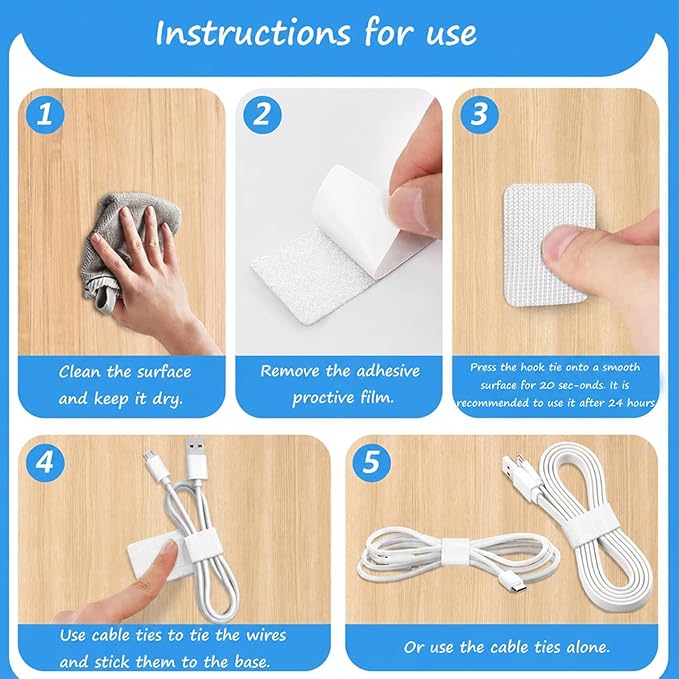 Under Desk Cable Management Set - Image 4