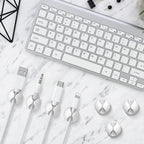 12 Pack Cable Clips, Znben Wire Organizer Holder Adhesive Cord Management - Image 9