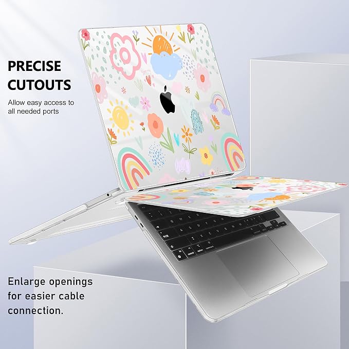 May Chen Case for MacBook Pro 13 inch M2 2023, 2020 A2338 M1 A2251 A2289 - Image 6