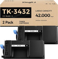TK-3432 TK3432 Toner Cartridge Black 2-Pack High Yield by KingKJInkToner