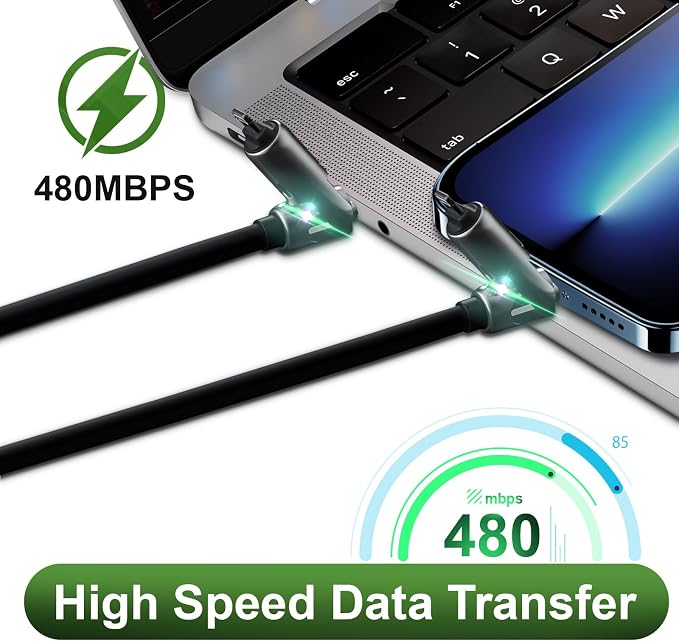 KerrKim 240W 4-in-1 Multi Fast USB Charging Cable - Image 5