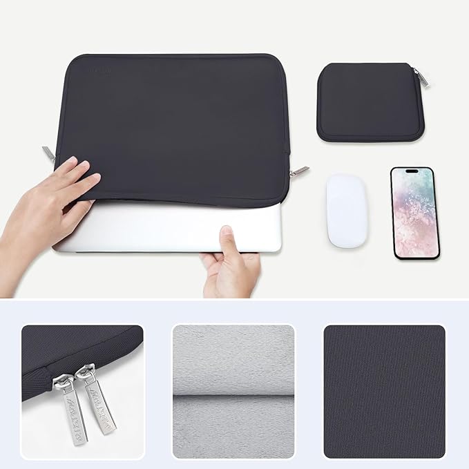 MOSISO Laptop Case 13.3 inch, 13-13.3 inch Laptop Sleeve Bag Compatible - Image 4