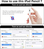 Stylus Pen for iPad, Tilt Sensitivity Palm Rejection Fast Charge Stylus Pencil - Image 3