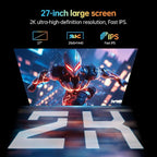 KTC Monitor 27-inch White Gaming Monitor WQHD Fast IPS, 300Hz 1ms 144% sRGB - Image 4