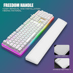 RedThunder K10 Wired Gaming Keyboard and Mouse and Wrist Rest Combo, RGB Backlit - Image 4