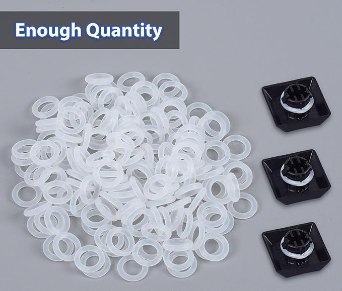 150PCS Rubber O Ring Switch Dampeners Damper - Image 4