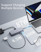 USB C Docking Station 4 Monitor, 14 in 1 Laptop Docking Station 3 Monitor Quad - Image 7