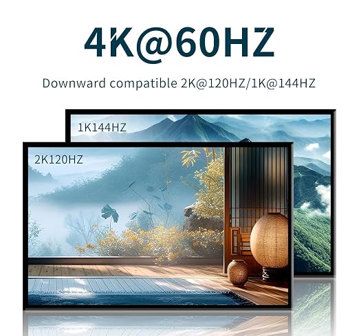 Dual Monitor Kvm Switch 2 Monitors 2 Computers HDMI 4k@60HZ, USB3.0. kvm - Image 5
